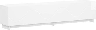 vidaXL Soporte De Tv 179,5 X 34,5 X 40 Cm Blanco Brillante Vidaxl