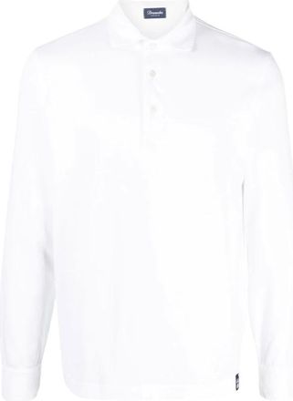 Drumohr Hombre, Camisetas, Blanco, Talla: M