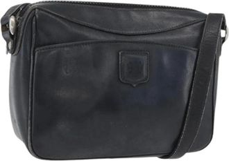 Celine Pre-owned Cross Body Bags, female, Blue, Size: ONE SIZE Pre-owned Vintage Shoulder Bag