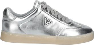 Guess Jazlie Sneaker - Dames - Sneakers - Grijs - 38 EU - Katoen - Schoenen