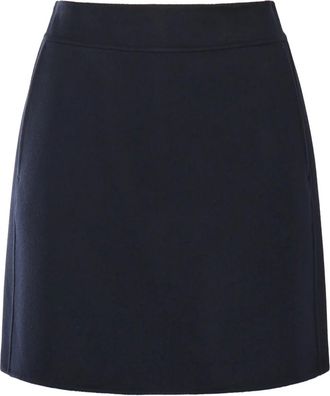 Max Mara Rokken, Dames, Blauw, S, Blauwe Aida Rok