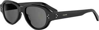 Celine Celine - 3 Dots Zonnebril - unisex - Accessoires - Blauw - Maat: 52 MM Zijde