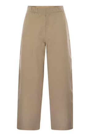 Max Mara Filovia - Zijde En Katoen Fleece Broek