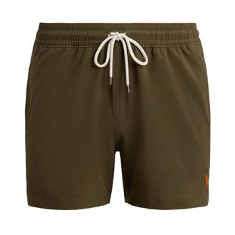 Polo Ralph Lauren Beachwear, male, Green, Size: 2XL Costume Boxer