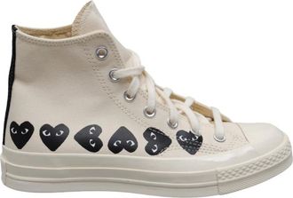 Comme Des Gar&ccedil;ons Schoenen, Heren, Wit, 42 1/2 EU, Big Heart Chuck Taylor 70 High Top