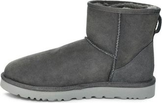 UGG Classic Mini Fleece Lined Snow Boots Dark Grey 1002072-DGRY