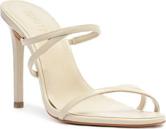 Schutz Diana Slide Sandal in Off White at Nordstrom, Size 10.5
