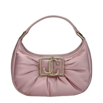 Jimmy Choo London Pink Satin Womens Handbag