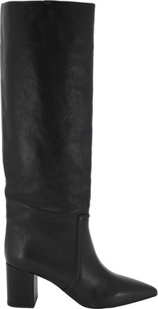 PARIS TEXAS Ladies Black Anja 70mm Leather Boots, Brand Size 35 ( US Size 5 )