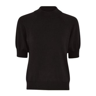 Bruuns Bazaar Trui met ronde hals - Dames - Ronde hals truien - Bruin - M - Nylon - Truien & Vesten