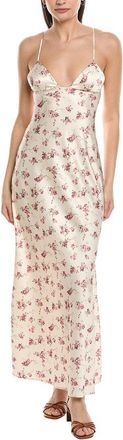 WeWoreWhat Weworewhat Satin Slip Dress