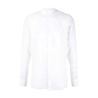 Frescobol Carioca Overhemden, Heren, Wit, S, Formal Shirts