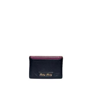 Miu Miu Pre-owned Leather Wallet - - Pre-owned - Donna - Nero - ONE SIZE
