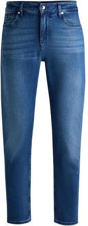 HUGO BOSS Slim-fit Jeans - Heren - Slim Fit Jeans - Blauw - W32 L32 - Leer - Jeans