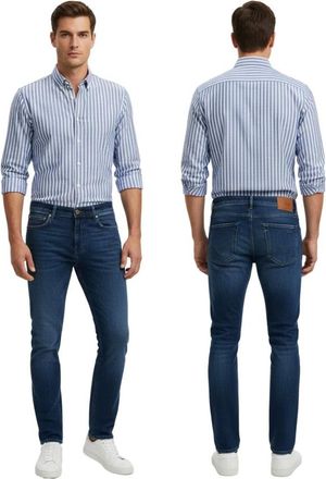 BRIGLIA 1949 Uomo, Magliette, Blu, 2Xl, new
