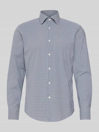 HUGO BOSS Regular Fit Businesshemd mit Kombimanschette Modell P-JOE-K in Black, Gr&ouml;&szlig;e 39