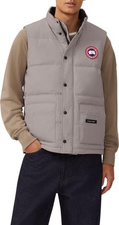 Canada Goose Freestyle Water Repellent Down Puffer Vest in Limestone at Nordstrom, Size Xx-Large
