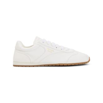 Prada White Leather Sneakers