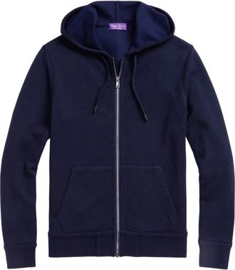 Ralph Lauren Purple Label Felpa con zip - Blu