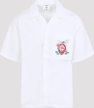 Casablanca Cuban Collar Shirt