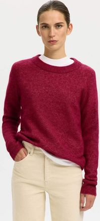 Selected Maglione color anemone-Rosa