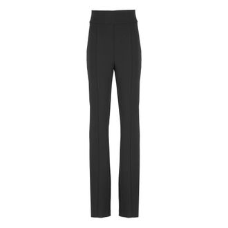 Pinko Wide Trousers, female, Black, S, Solopaca Trousers