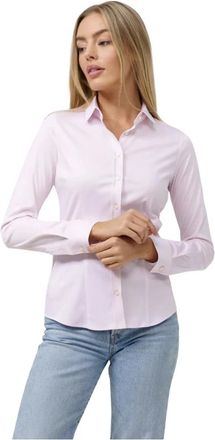 Soluzione - Camiceria Ticino Overhemden, Dames, Roze, M, Blouse 760-269