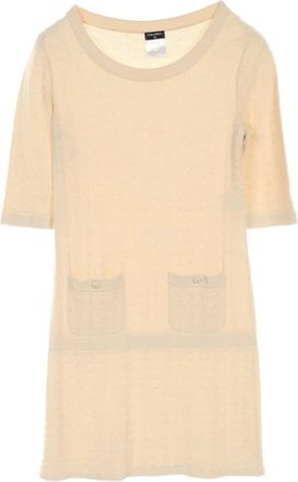 Chanel Abito Cocomark 1986-1988 - Toni neutri