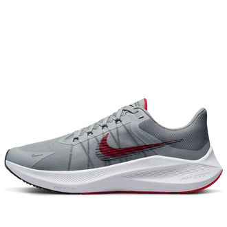 Nike Air Zoom Winflo 8 Light Smoke Grey Siren Red CW3419-005