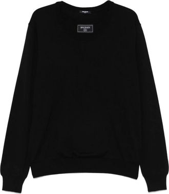 Balmain Hombre, Jerseys, Negro, Talla: M