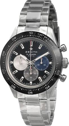 Zenith El Primero Chronomaster Sport Chronograph Automatic Black Dial Mens Watch 03.3100.3600/21.M3100