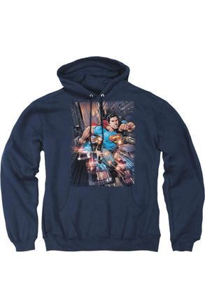 Gildan Superman Action Comics 1 Adult Pull Over Hoodie / Hooded Sweatshirt