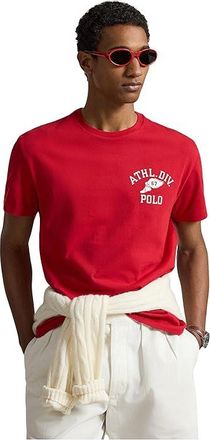 Polo Ralph Lauren Classic Fit Logo Jersey T-Shirt Mens Clothing Red : 2XL, Cotton/Jersey