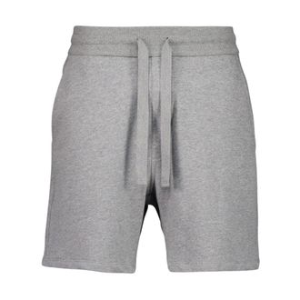 Majestic Filatures Casual Shorts, male, Gray, XL, Grey Cotton Casual Shorts