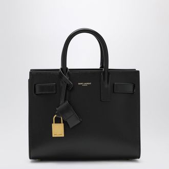 Saint Laurent Black nano Sac De Jour bag
