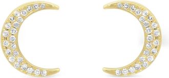 Jennifer Meyer Orecchini a bottone Carson mini - Oro