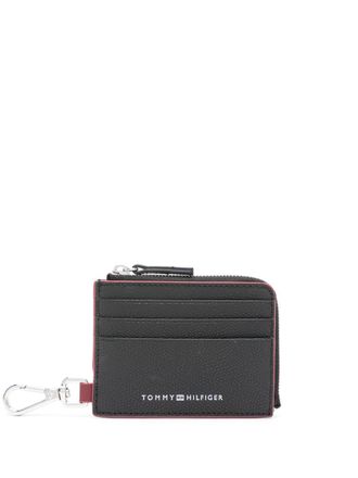 Tommy Hilfiger Leren portemonnee - Zwart
