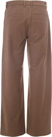 Max Mara Womens Trousers Gela Camel Cotton