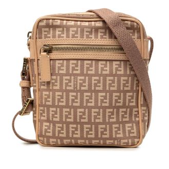 Fendi Pre-owned Fendi Zucchino Canvas Crossbody Unisex Z2U31LOUTHWLCS4M