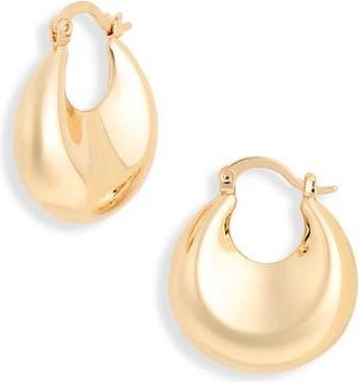 Ettika Chunky Hoop Earrings in Gold at Nordstrom Rack