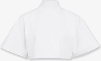 Alaia T-shirt crop in cotone - ALAIA - gender_Woman