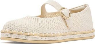 Easy Spirit Francene Womens Dress Flat Shoes Ivory : 8.5 M (B), Synthetic