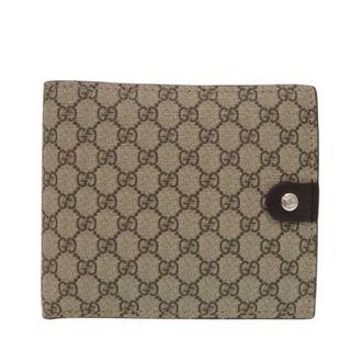 Gucci Brown Gg Supreme Wallet (Bi-Fold) (Pre-Owned)
