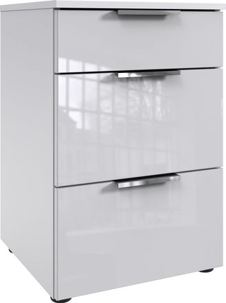 Wimex Nachtkommode »Level36 C by fresh to go« mit Glaselementen auf der Front, soft-close Funktion, 41cm breit