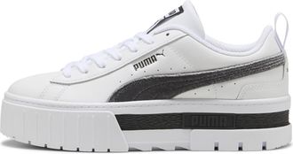Puma Sneakers Mayze Velvet Dream da donna, Scarpe, Bianco, 35.5