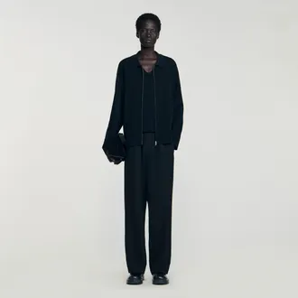 Sandro Cárdigan con cremallera