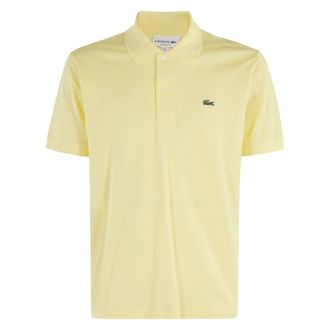 Lacoste Heren, Tops, Geel, Maat: 2XL Katoen