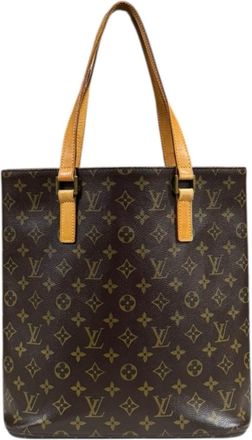 Louis Vuitton Brown Monogram Canvas Tote Bag (Pre-Owned)