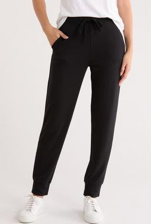 Hue Supersoft Joggers in Black at Nordstrom Rack, Size X-Large