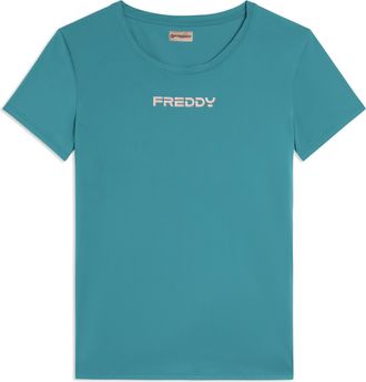 Freddy T-shirt regular in tessuto tecnico leggero